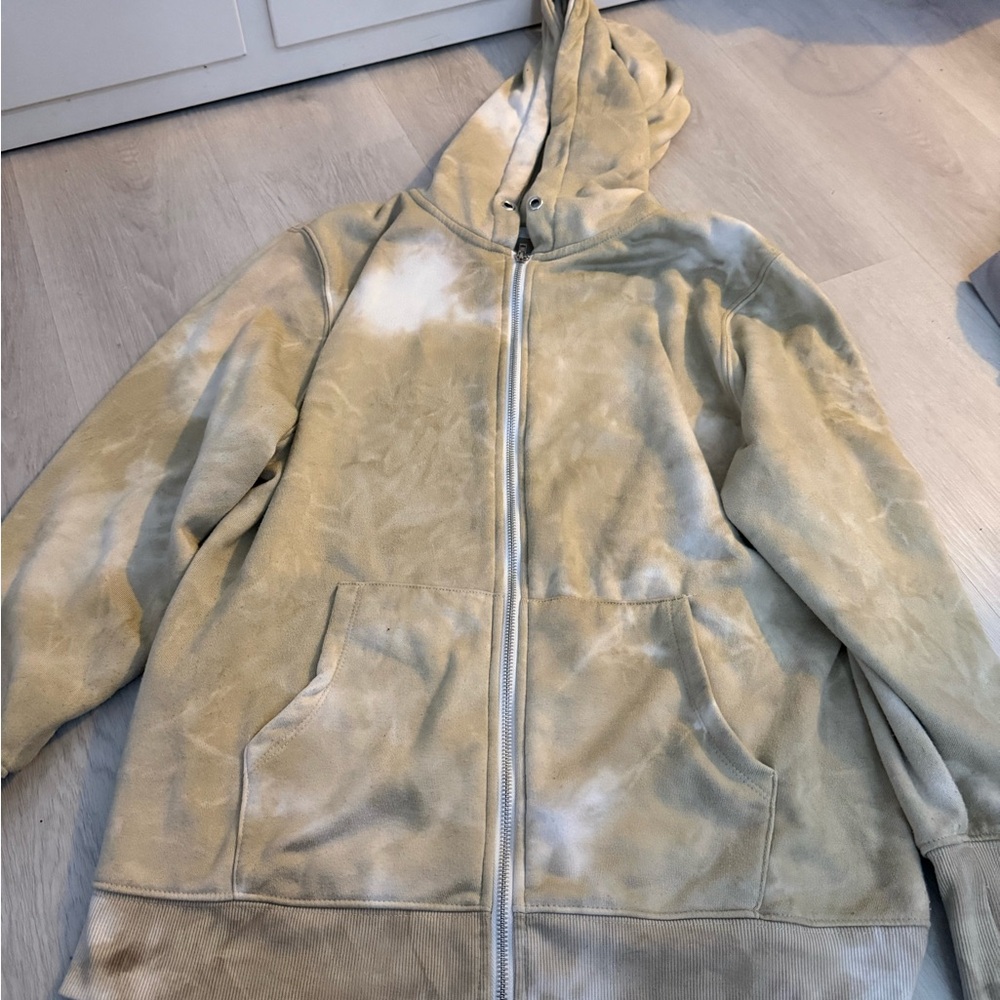 Streetwear Society Beige and Cream Hoodie